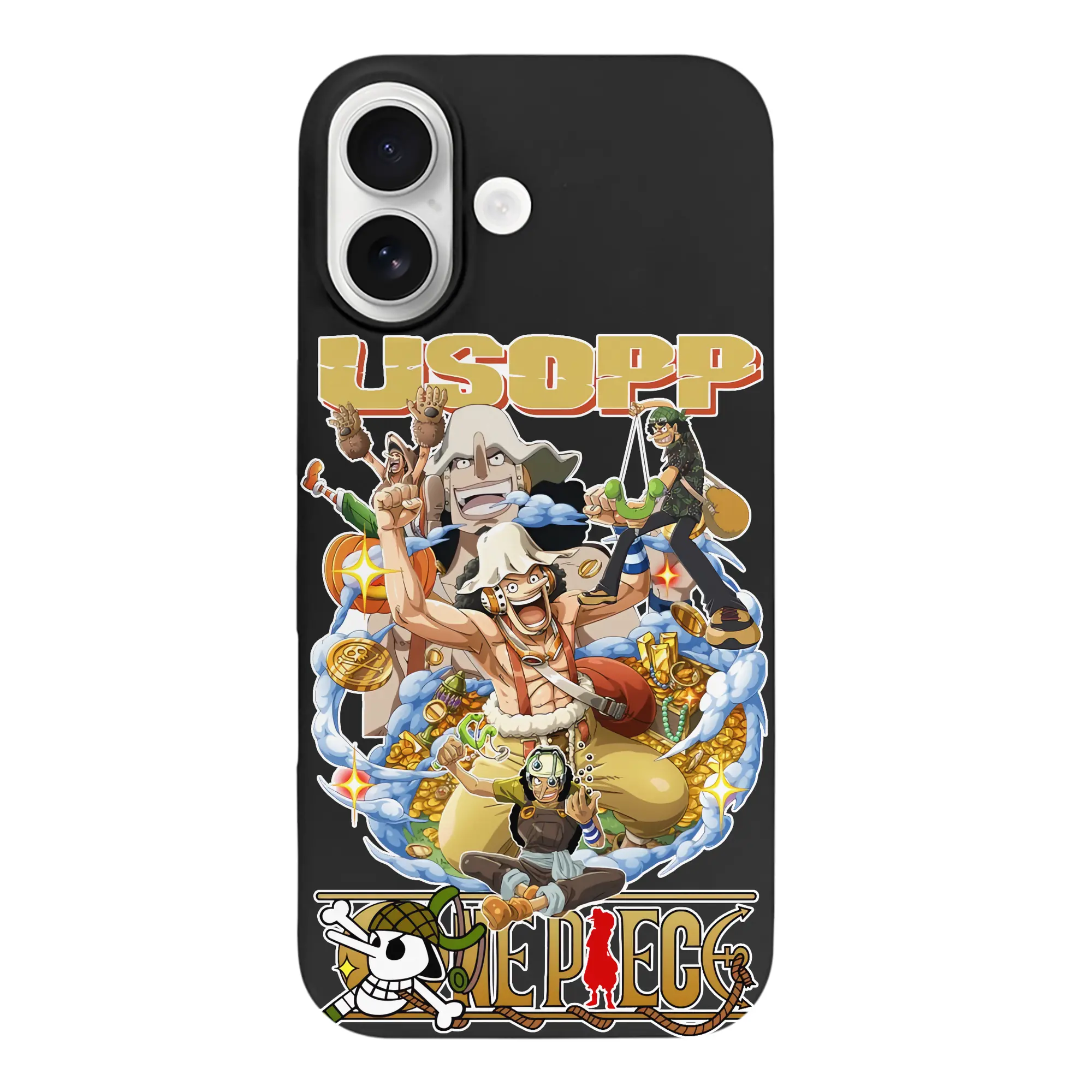 ワンピース グッズ ウソップ - iPhone 17 シリーズ シリコンケース 薄型 耐衝撃 指紋防止 ソフトタッチカバー 精密フィット 傷防止 保護ケース iPhone 17/17 Air/17 Pro/17 Pro Max 対応